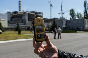 A radiation dosimeter, Chernobyl