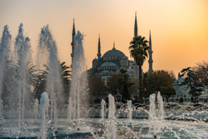 The Blue Mosque at Sunset, Istanbul