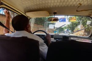 Taxi driver in Antananarivo