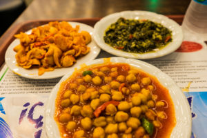 Turkish vegan food: Chickpeas