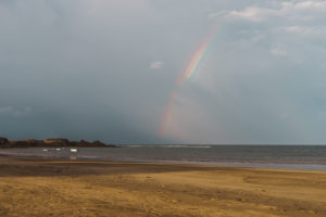 The beach in Moheli, Comoros
