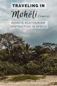 Traveling in Moheli, Comoros