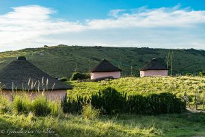 Rondavel huts, Coffee Bay, South Africa