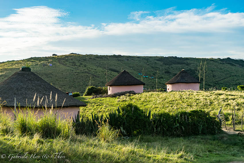 Rondavel huts, Coffee Bay, South Africa