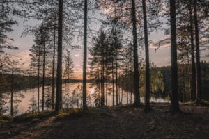 Hiking Karhunkierros Trail, Finland