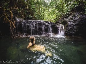 Waterfall in Ulu Temburong National Park