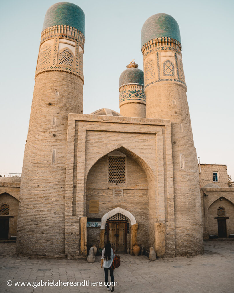 Chor Minor Monument, Bukhara, Uzbekistan