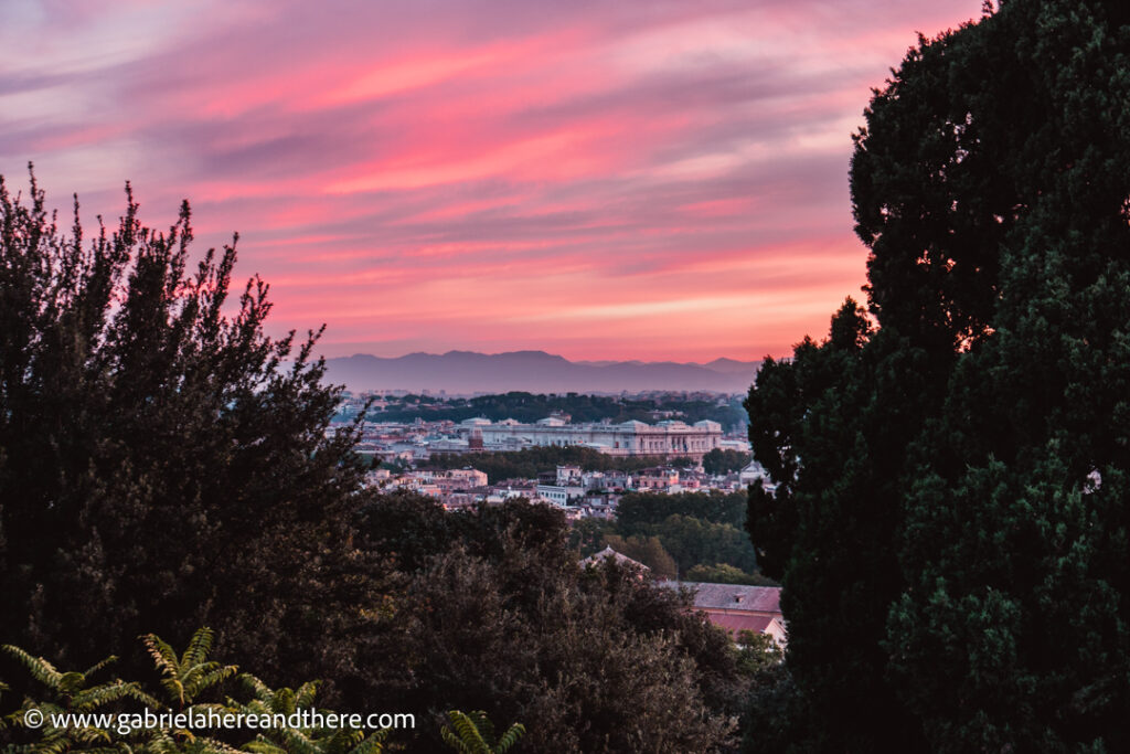 Terrazza del Gianicolo, Rome, Italy