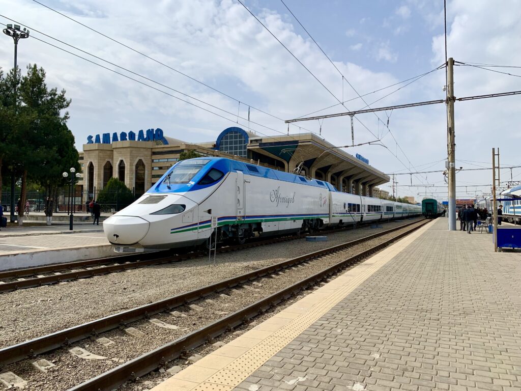 The Afrosiyob train — Uzbekistan’s fastest high-speed train