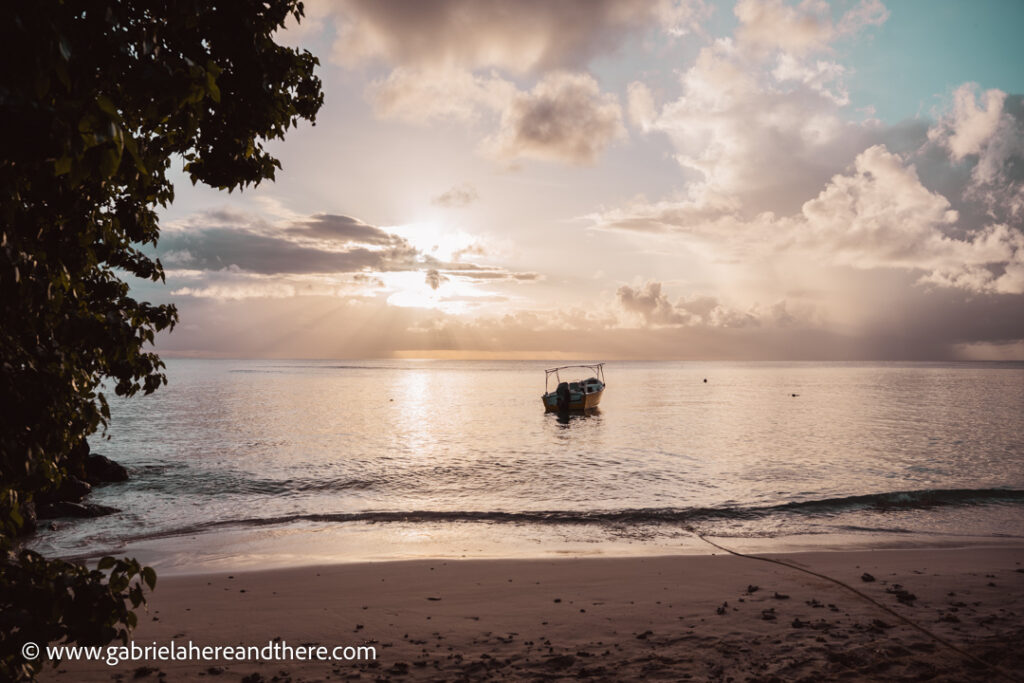 Sunset in Trinidad and Tobago