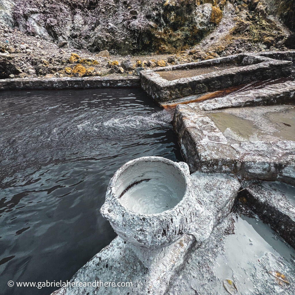 Mud baths, Saint Lucia