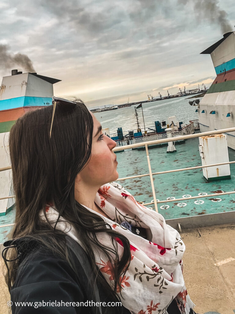 Taking a cargo ship as a solo female traveler