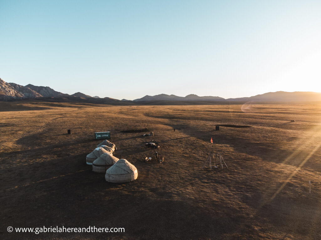 Sunrise at Song Kul, Kyrgyzstan