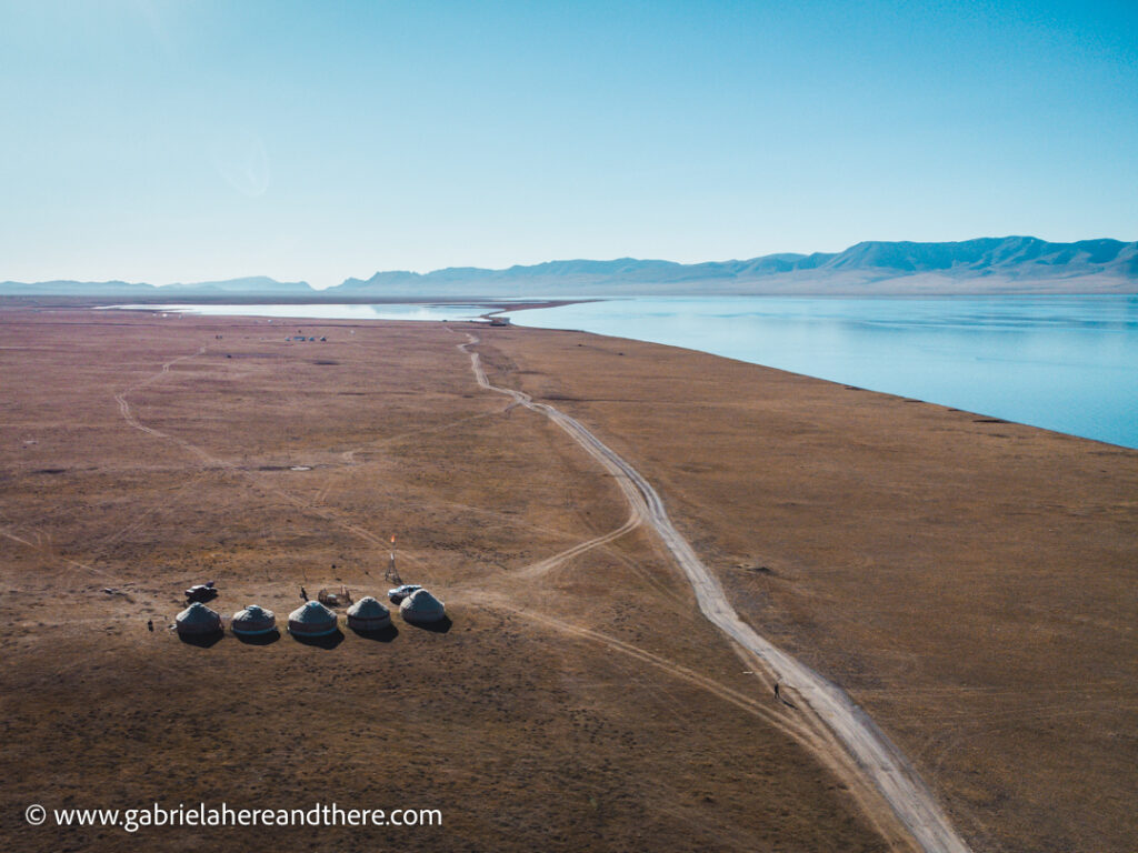Yurt camp at Song Kul, Kyrgyzstan