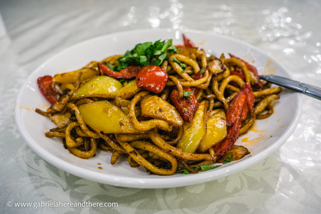 Vegan options at KAYNAR Cafe, Karakol