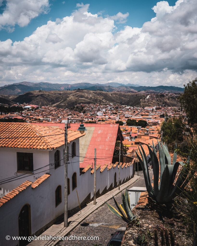 Monasterio de la Recoleta viewpoint, Sucre, Bolivia