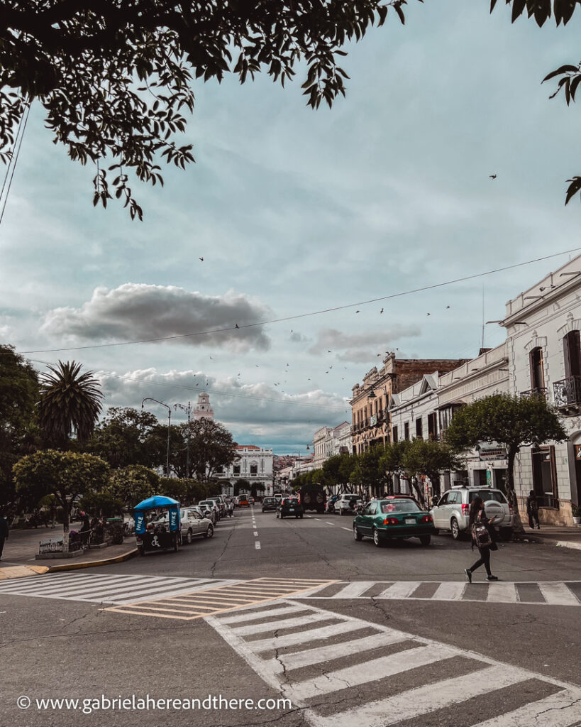 Plaza 25 de Mayo, Sucre, Bolivia
