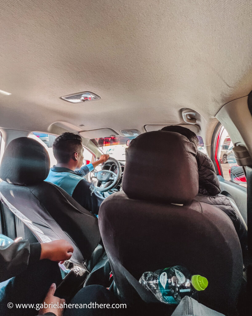 Shared taxi from Sucre to Potosí
